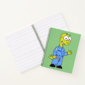 イラストレーションの気管支整備士。 ノートブック (内部)