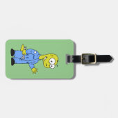 イラストレーションの気管支整備士。 ラゲッジタグ (正面横)