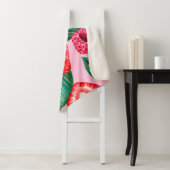 イラストレーションの水彩手描き模様 シェルパブランケット (インサイチュ)