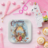 イラストレーションの聖書的なマギホリデー ペーパープレート (パーティー)