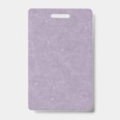 イラストレーションの頭の翼の黒いカラスの紫 バッジ (裏面)