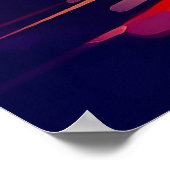 イラストレーションのMartini ArtPrintポスターのウォールアート ポスター (角)