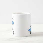 イラストレーションはパラショロフォス遊のサッカー。 コーヒーマグカップ (中央)