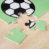 イラストレーションはパラショロフォス遊のサッカー。 ジグソーパズル (側面)