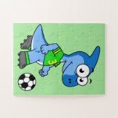 イラストレーションはパラショロフォス遊のサッカー。 ジグソーパズル (横)