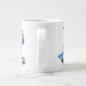 イラストレーションはパラショロフォス遊のサッカー。 ジャンボコーヒーマグカップ (裏面)