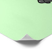 イラストレーションはブロントサウルス野球選手。 ポスター (角)