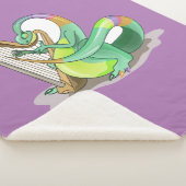 イラストレーションはプラテ遊オサウルスの竪琴。 シェルパブランケット (3/4)