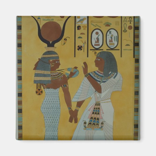 イラストレーションは渓谷の墓 マグネット (正面)