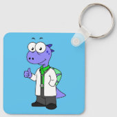 イラストレーションは脊髄黒医師。 キーホルダー (裏面)