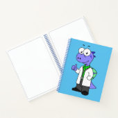 イラストレーションは脊髄黒医師。 ノートブック (内部)