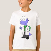 イラストレーションは脊髄黒医師。 Tシャツ (正面)