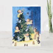 イラストレーションエンジェルクリスマスカード シーズンカード (正面)