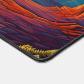 イラストレーションオブグランドキャニオンナショナルパークサンセット デスクマット (コーナー)