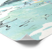 イラストレーションオブポロフィノハーバー ポスター (角)