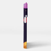 イラストレーションカラフル宇宙飛行士iPhoneケース13pro iPhoneケース (右側面)