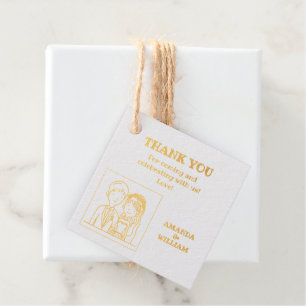 イラストレーションシンプルーの夫人たちCartoon-IikeCartoon-Iike 結婚 フェイバータグ