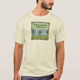 イラストレーションタイポグラフィ米国国税日t-s tシャツ