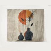 イラストレーションデジタルアート タペストリー (正面(横))