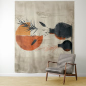 イラストレーションデジタルアート タペストリー (インサイチュ)