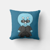 イラストレーショントリケラトプス。 クッション (正面)