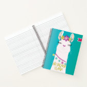 イラストレーションノドラマラマモノグラム ノートブック (内部)