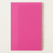 イラストレーションノドラマラマモノグラム プランナー手帳 (裏面)