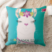 イラストレーションノドラマラマwithモノグラム クッション (ブランケット)