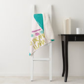 イラストレーションノドラマラマwithモノグラム シェルパブランケット (インサイチュ)