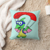 イラストレーションパラシュートの。 クッション (ブランケット)