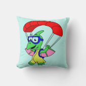 イラストレーションパラシュートの。 クッション (正面)