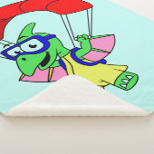 イラストレーションパラシュートの。 シェルパブランケット (3/4)