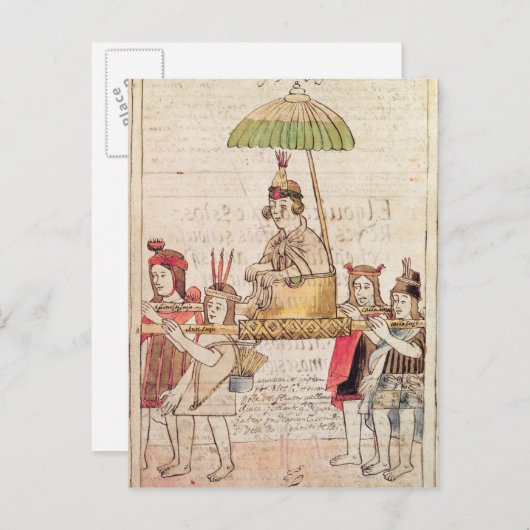 イラストレーションフアスカーインカ ポストカード (正面/裏面)