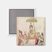 イラストレーションフアスカーインカ マグネット (正面/裏面)