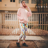 イラストレーションフール離れズ カプリレギンス