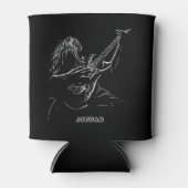 イラストレーションミュージシャン 缶クーラー (正面)