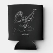 イラストレーションミュージシャン 缶クーラー (裏面)