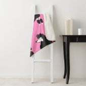 イラストレーションヴィンテージフランスのプードルの継ぎ目のないパター シェルパブランケット (インサイチュ)