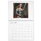 イラストレーション予定表 カレンダー (1月 2027)