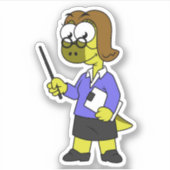 イラストレーション先生。 シール (正面)