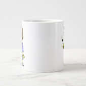 イラストレーション先生。 ジャンボコーヒーマグカップ (正面)