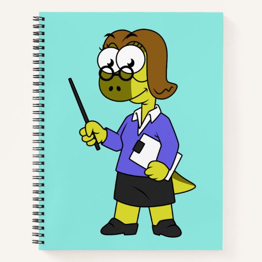 イラストレーション先生。 ノートブック (正面)