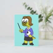 イラストレーション先生。 ポストカード (スタンド正面)