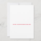 イラストレーション子供部屋アリス – Drink Me ノートカード (裏面)