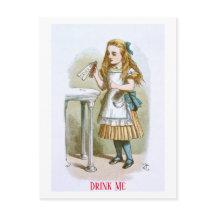 イラストレーション子供部屋アリス – Drink Me