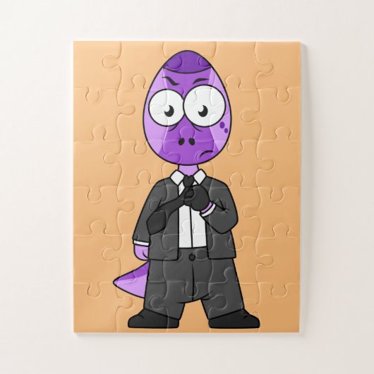 イラストレーション性悪液質輸送体。 ジグソーパズル (縦)