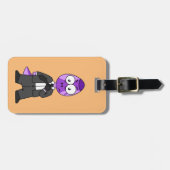 イラストレーション性悪液質輸送体。 ラゲッジタグ (正面横)