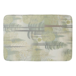 イラストレーション松のモダンスタイル バスマット