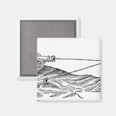 イラストレーション砲 マグネット (正面/裏面)