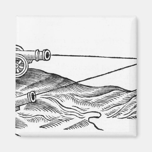 イラストレーション砲 マグネット (正面)